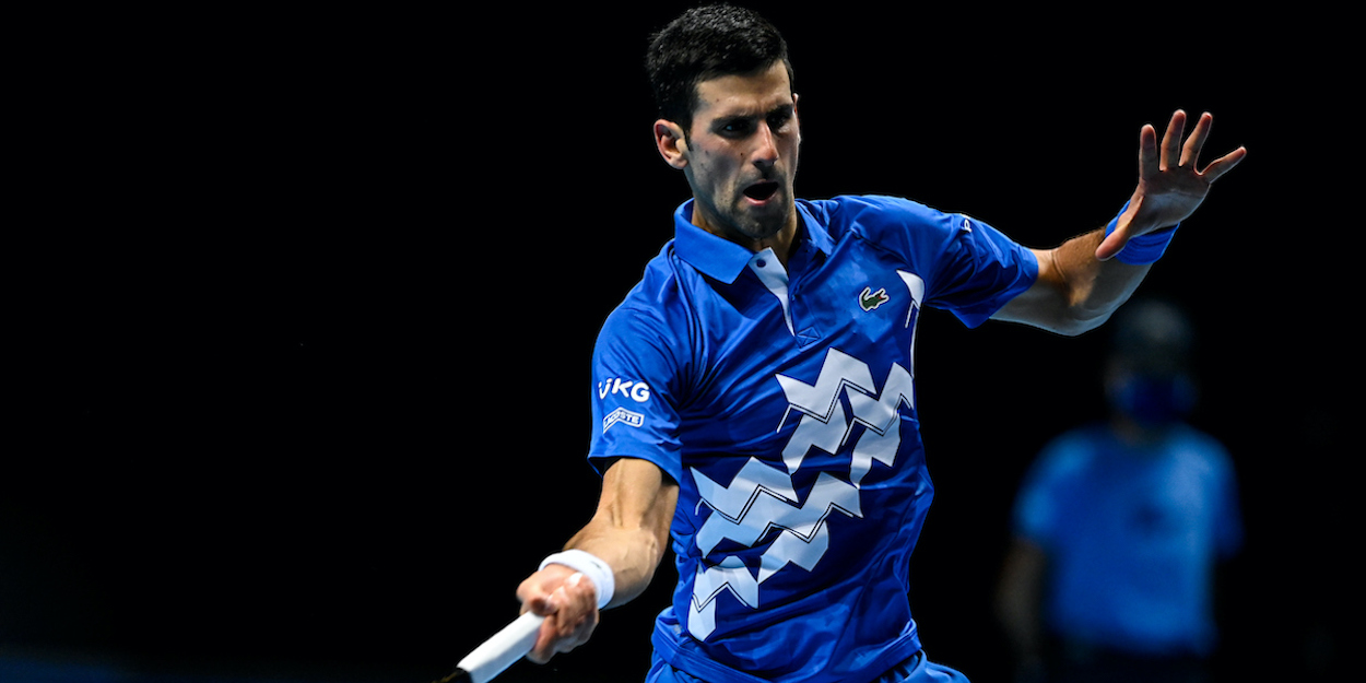 Djokovic ATP Finals 2020