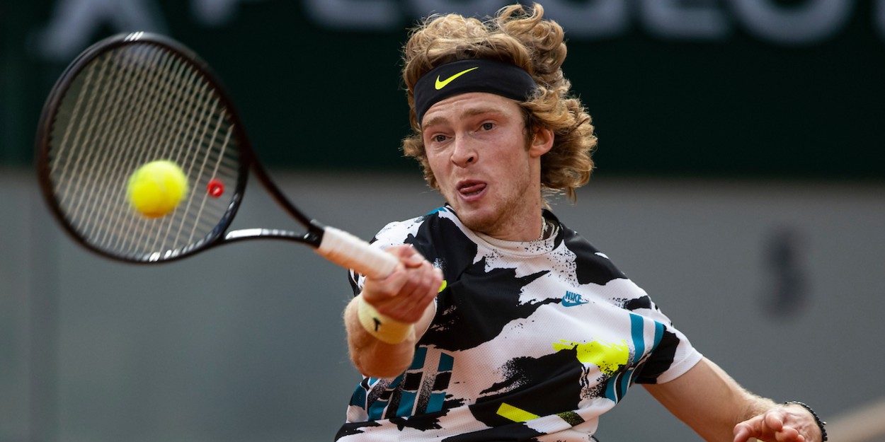 Rublev at French Open 2020