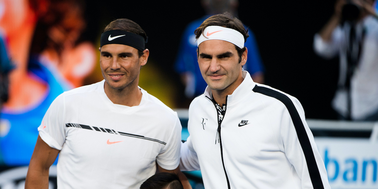 Roger Federer Rafael Nadal ATP Australian Open 2017