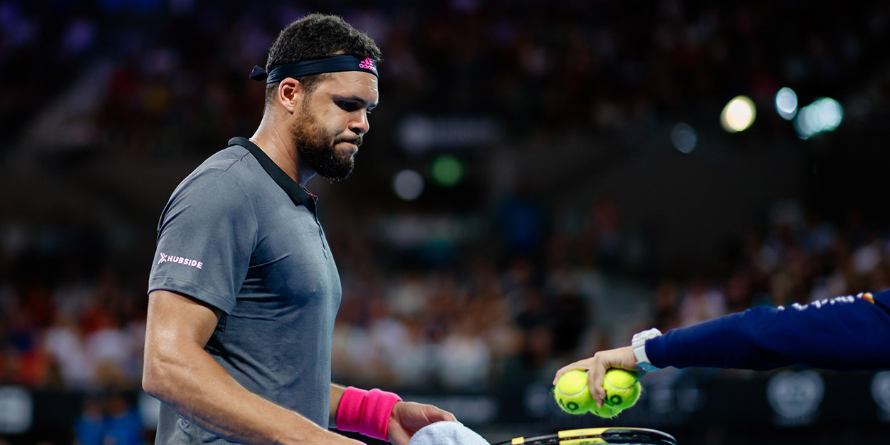 Former ATP world number five Jo-Wilfried Tsonga at Australian Open