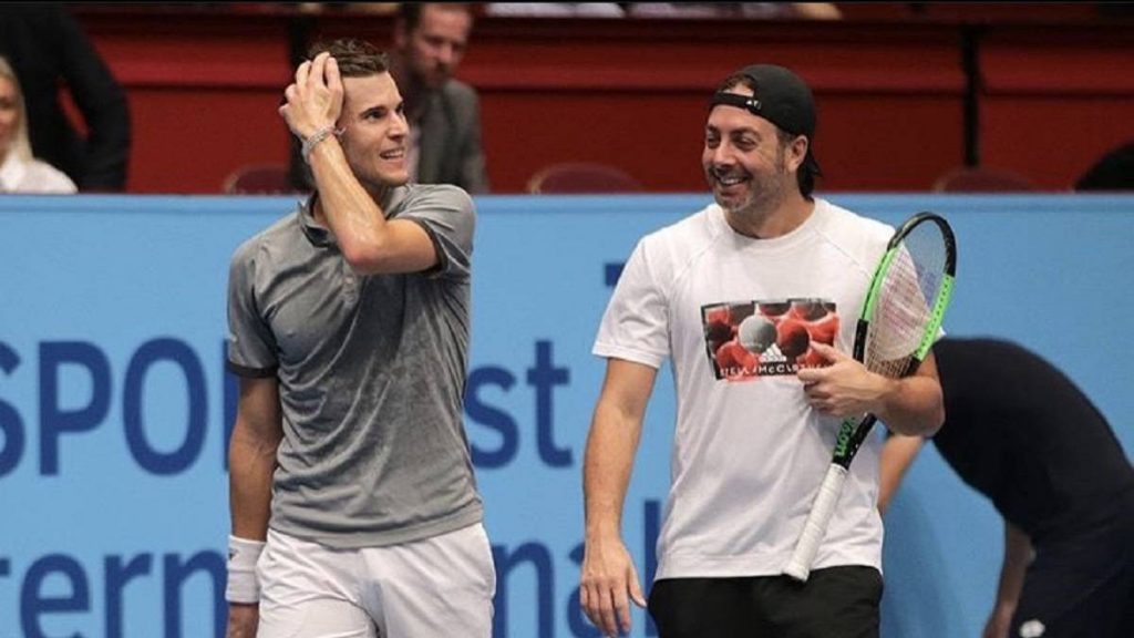 Nicolas Massu and Dominic Thiem