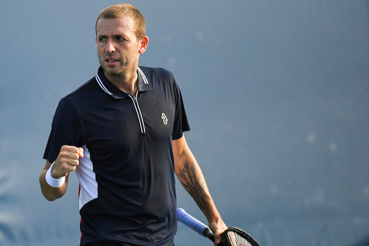 Dan Evans preparing for Australian Open