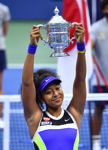 Naomi Osaka won the 2020 US Open