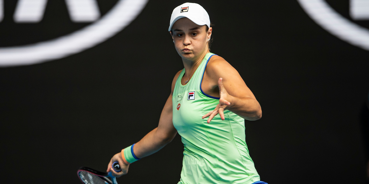 Ashleigh Barty Australian Open 2020