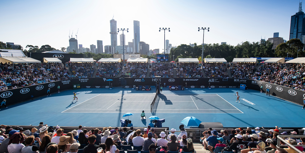 Australian Open qualifying place in East during Christmas