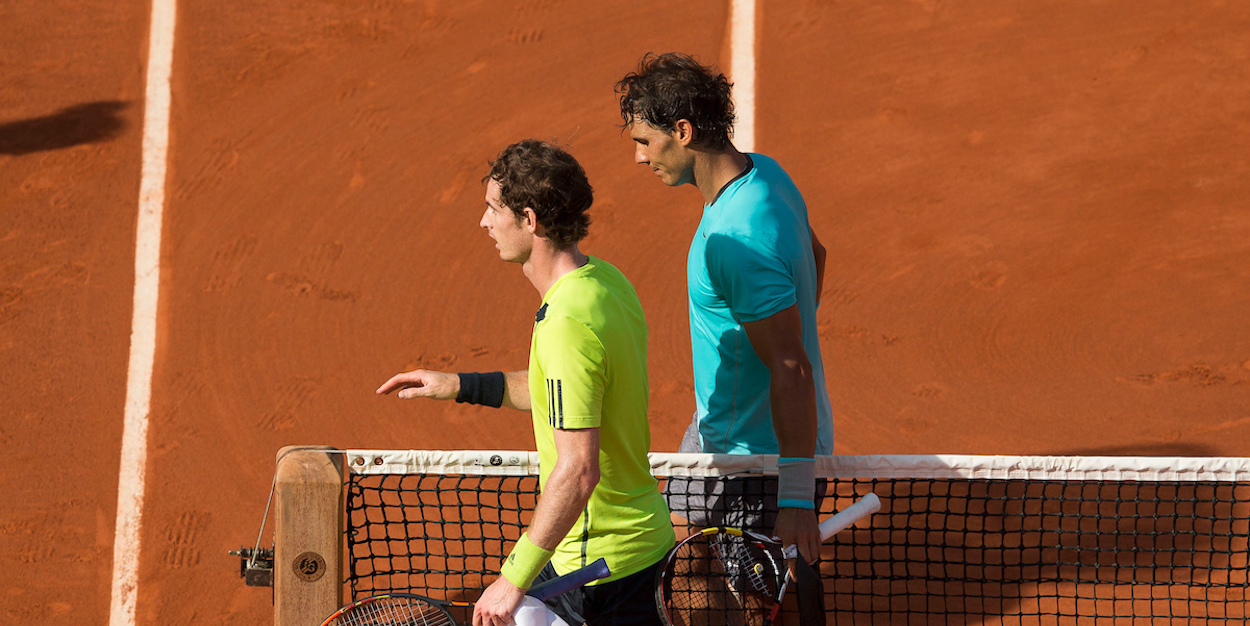 Rafa Nadal and Andy Murray
