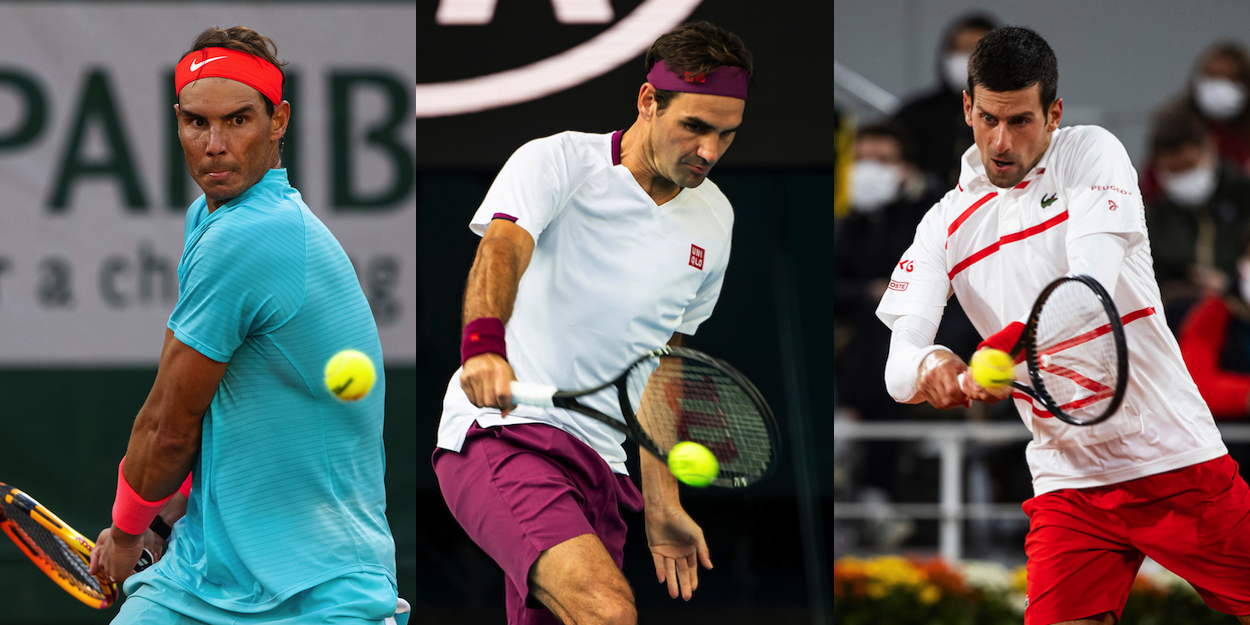 Roger Federer Rafa Nadal Novak Djokovic