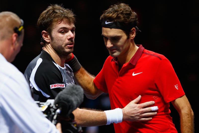 ATP Finals Federer Wawrinka 2014