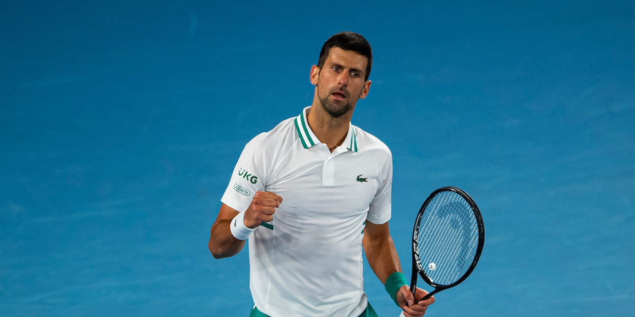 Novak Djokovic Australian Open 2021
