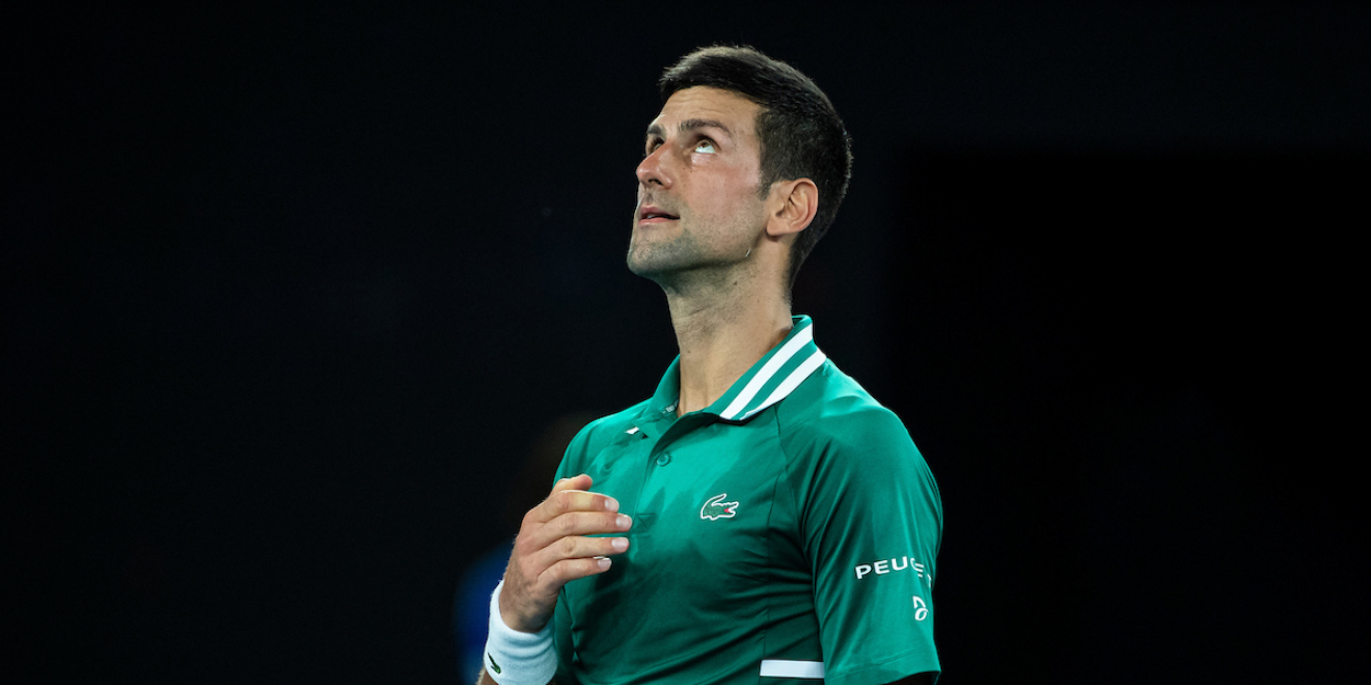 Novak Djokovic Australian Open 2021
