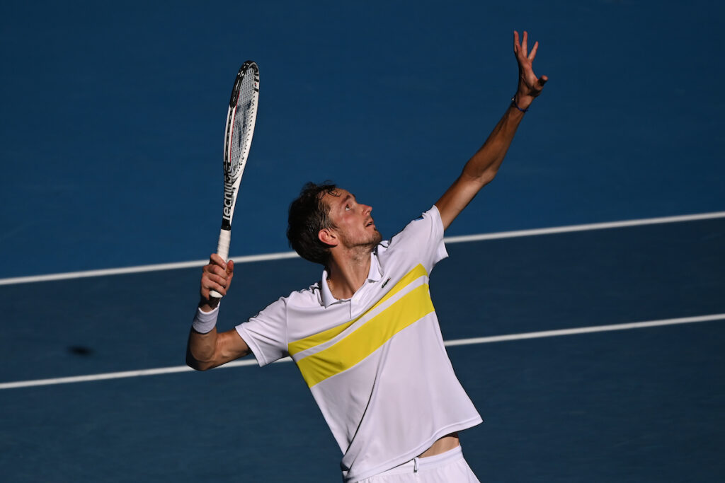 Daniil Medvedev Serve