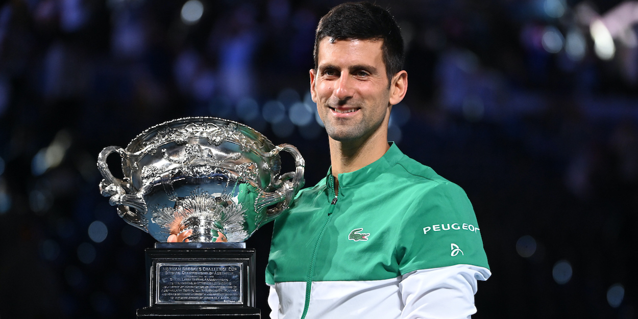 Novak Djokovic Australian Open 2021