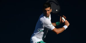 Novak Djokovic backhand Australian Open
