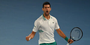 Novak Djokovic roar Australian Open