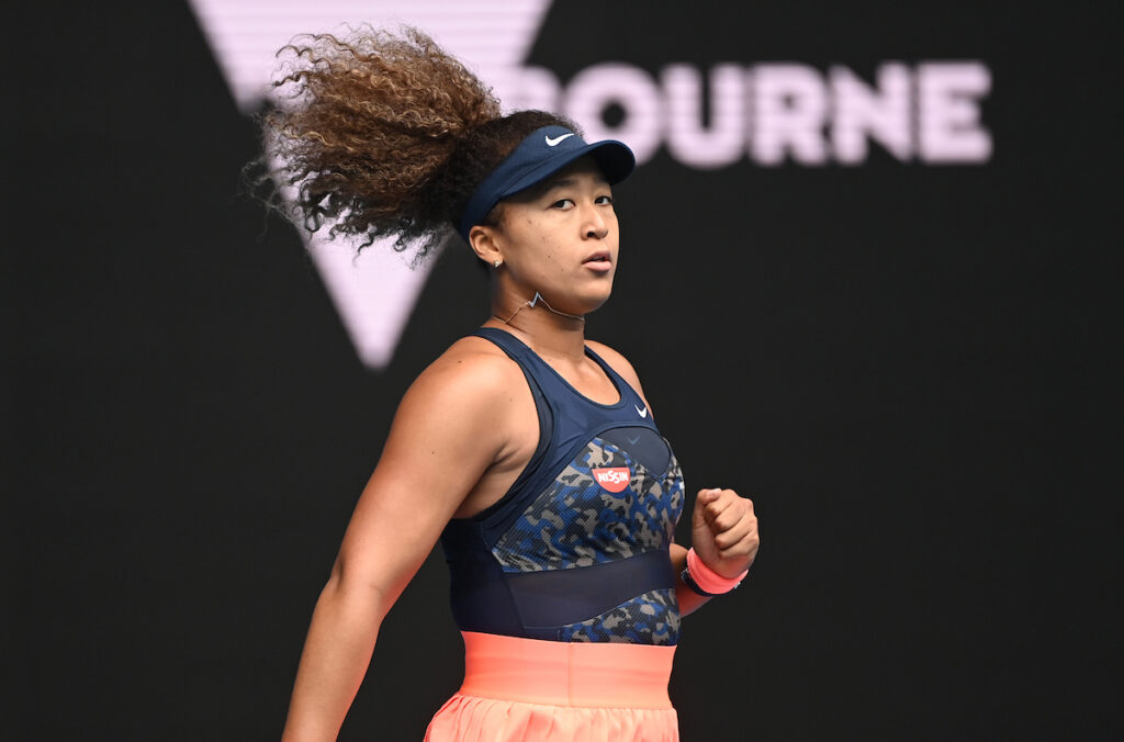 Naomi Osaka Fist-pump