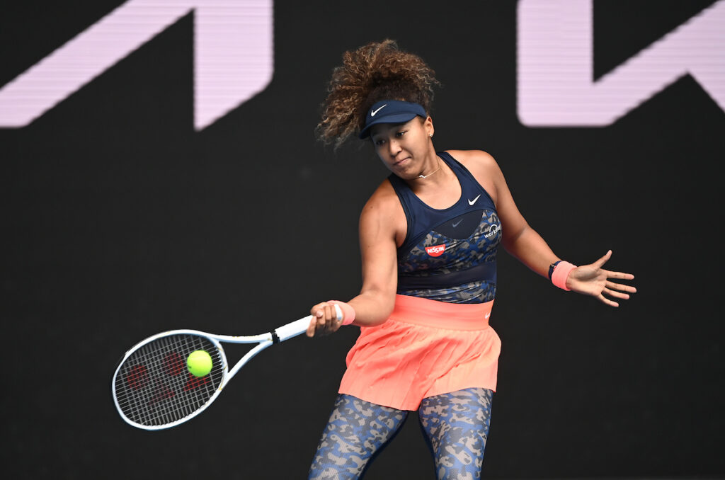 Naomi Osaka Forehand