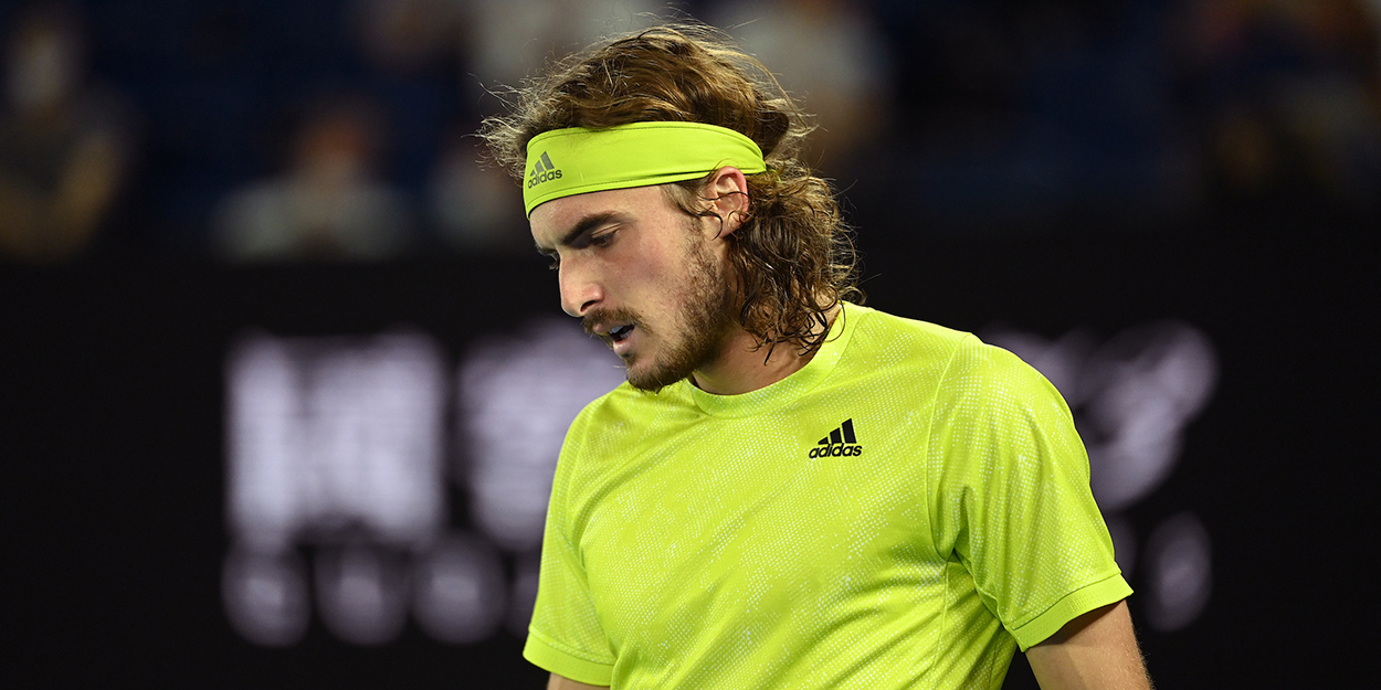 Stefanos Tsitsipas disappointed