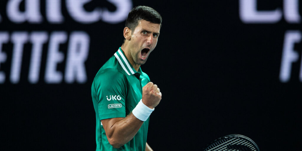 Novak Djokovic Australian Open 2021