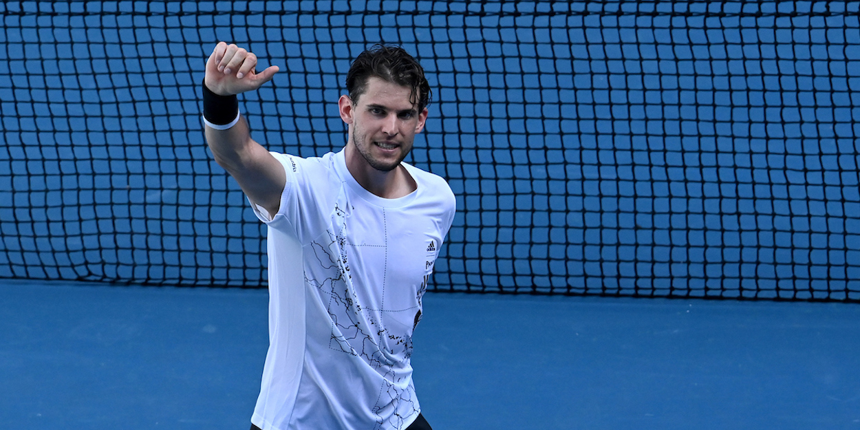 Dominic Thiem Australian Open 2021