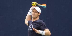 Andy Murray warms up Queens 2019