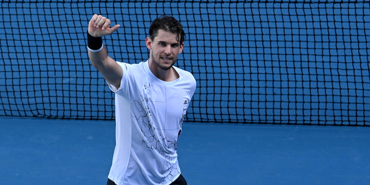 2021 ATP Dubai Duty Free Tennis Championships Draw with Thiem, Rublev