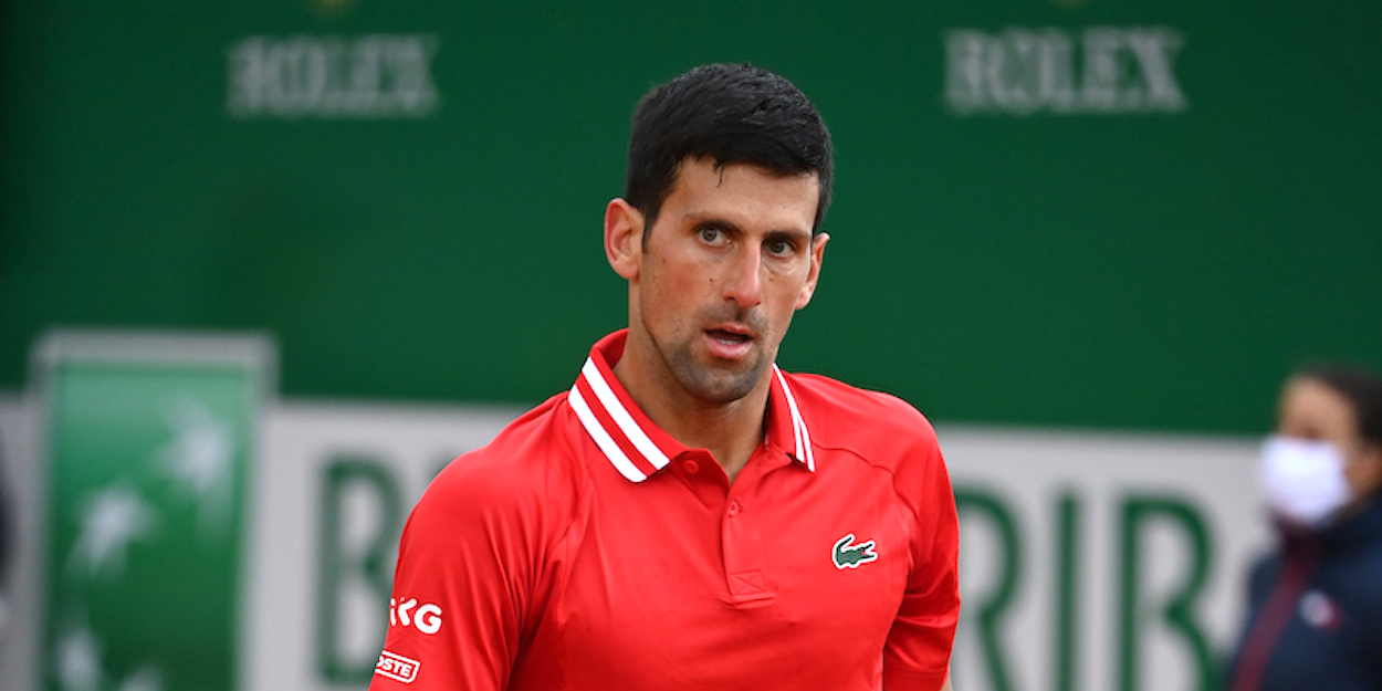 Novak Djokovic Monte Carlo Masters 2021