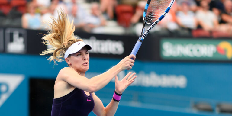 Eugenie Bouchard celebrates her vaccine and Willy Wonka Golden