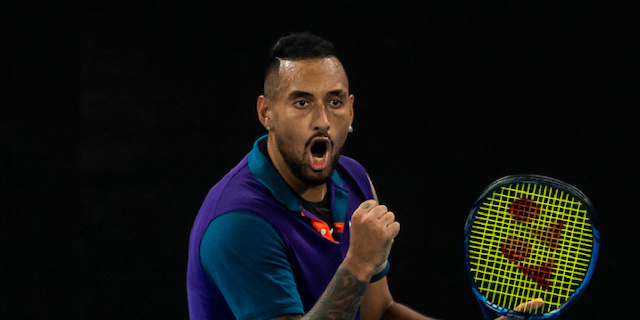 Nick Kyrgios Australian Open 2021