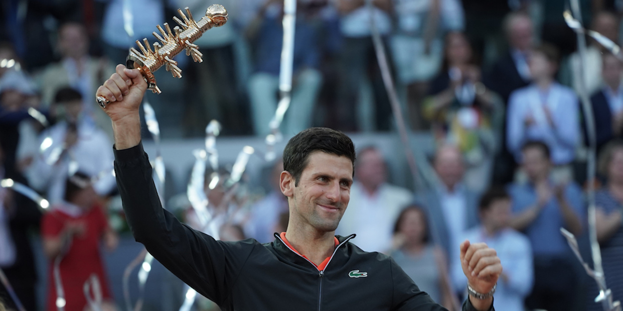 Novak Djokovic Madrid Masters 2019