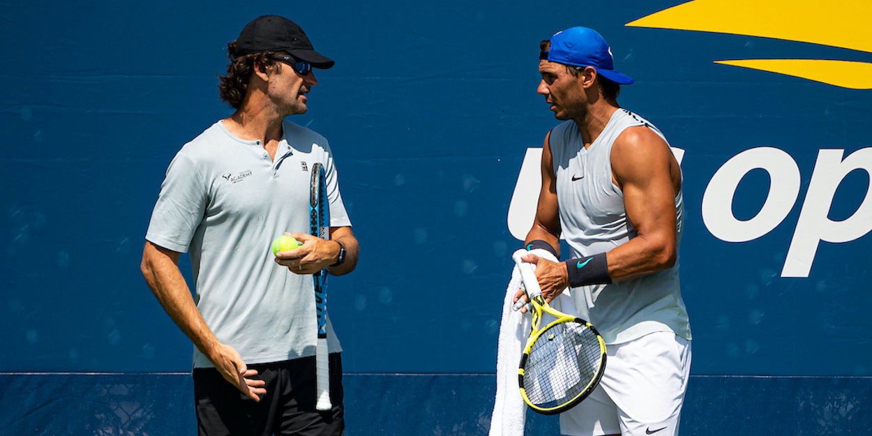 Rafael Nadal Carlos Moya US Open 2019