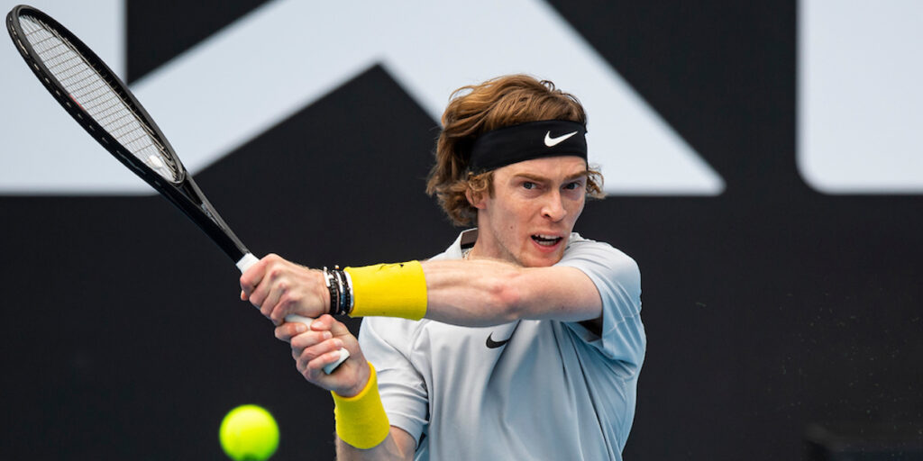 It helps me to think I can lose to anyone Andrey Rublev in