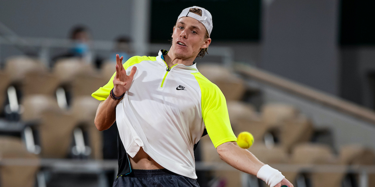 Denis Shapovalov French Open 2020