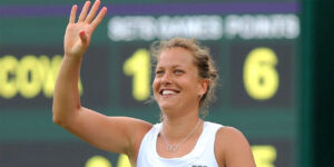 Barbora Strycova at Wimbledon
