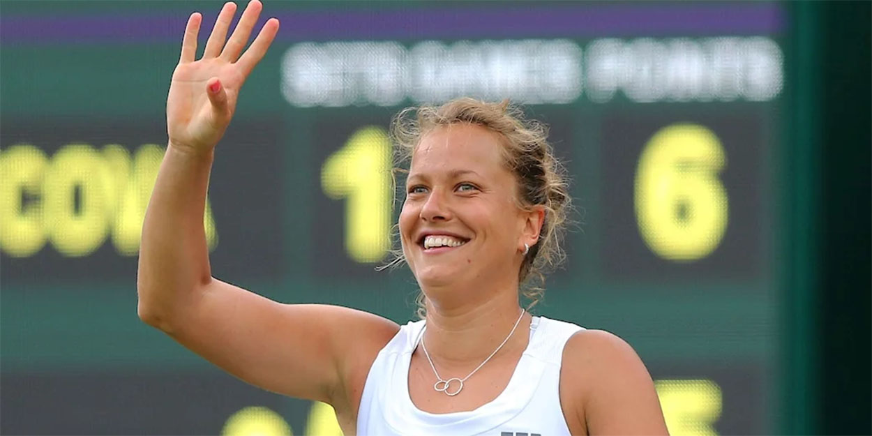 Barbora Strycova at Wimbledon