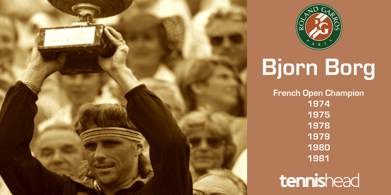 nerveus worden Begunstigde Bewustzijn Roland Garros Royalty: Bjorn Borg, six-time French Open champion