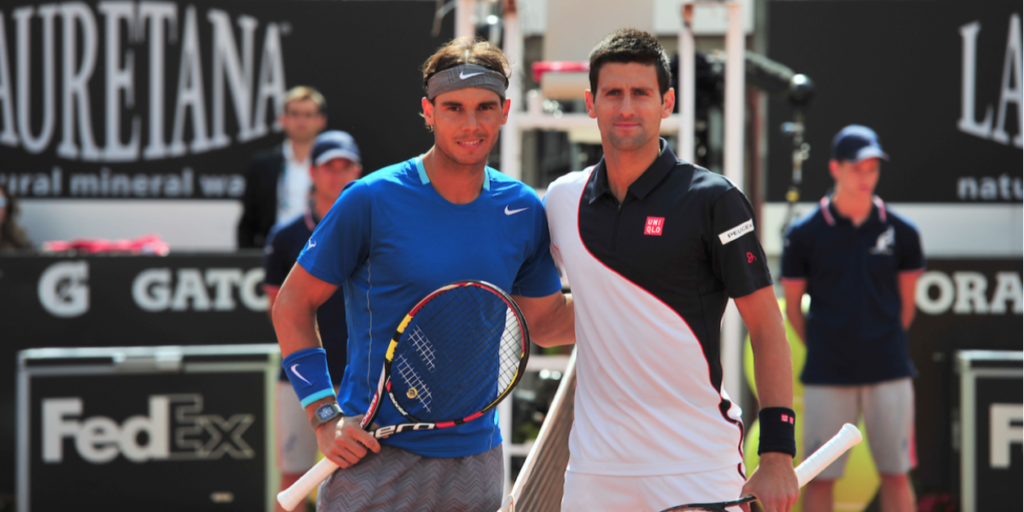 Previous Italian Open finals between Novak Djokovic and Rafa Nadal