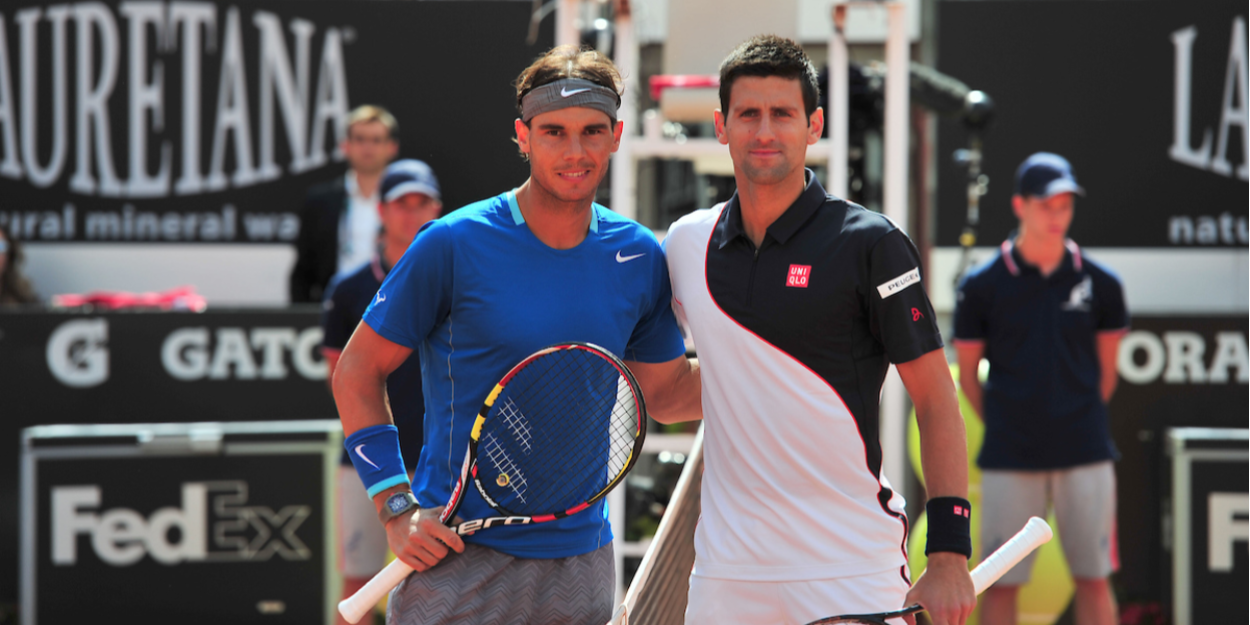 Previous Italian Open Finals Between Novak Djokovic And Rafa Nadal