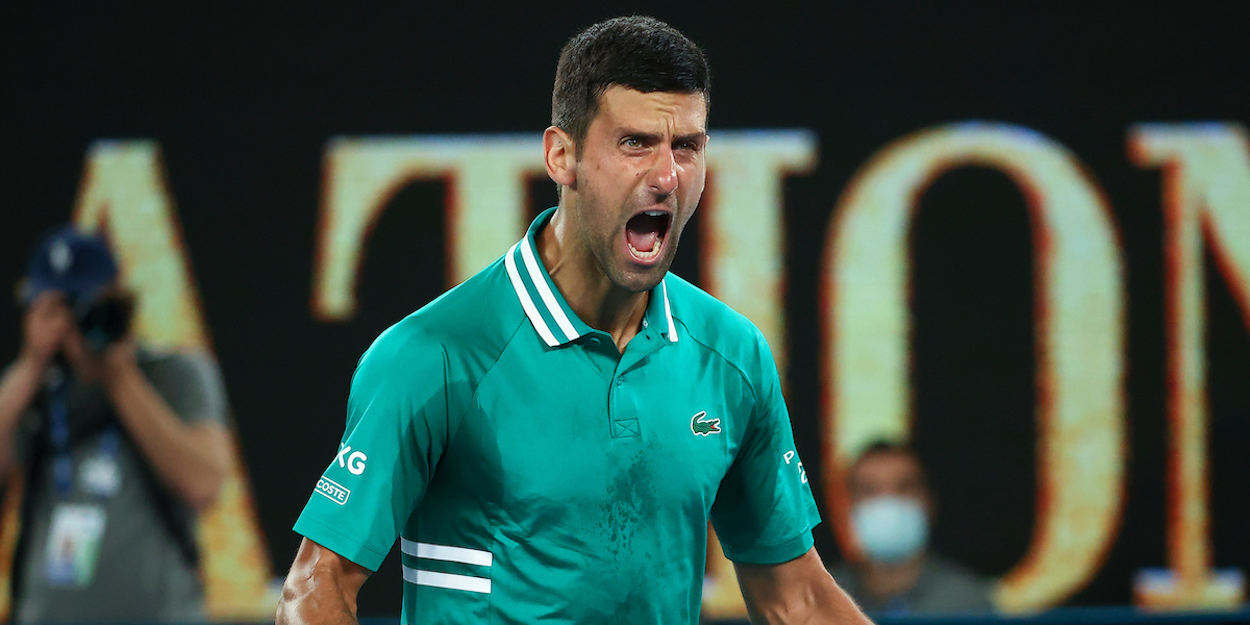 Novak Djokovic Australian Open 2021