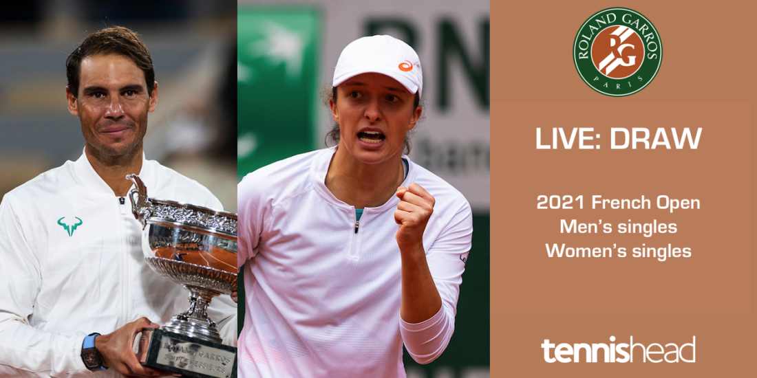 LIVE COMMENTARY French Open Draw, Live Ceremony, 330pm GMT