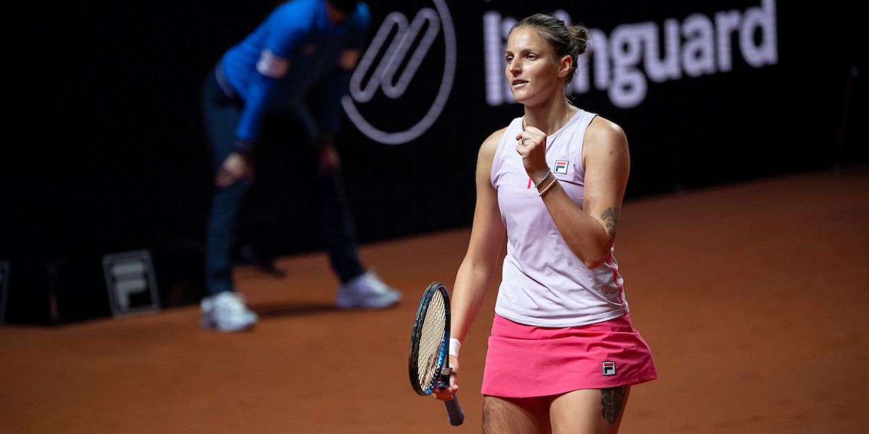 French Open Karolina Pliskova Beats Donna Vekic To Reach Second Round