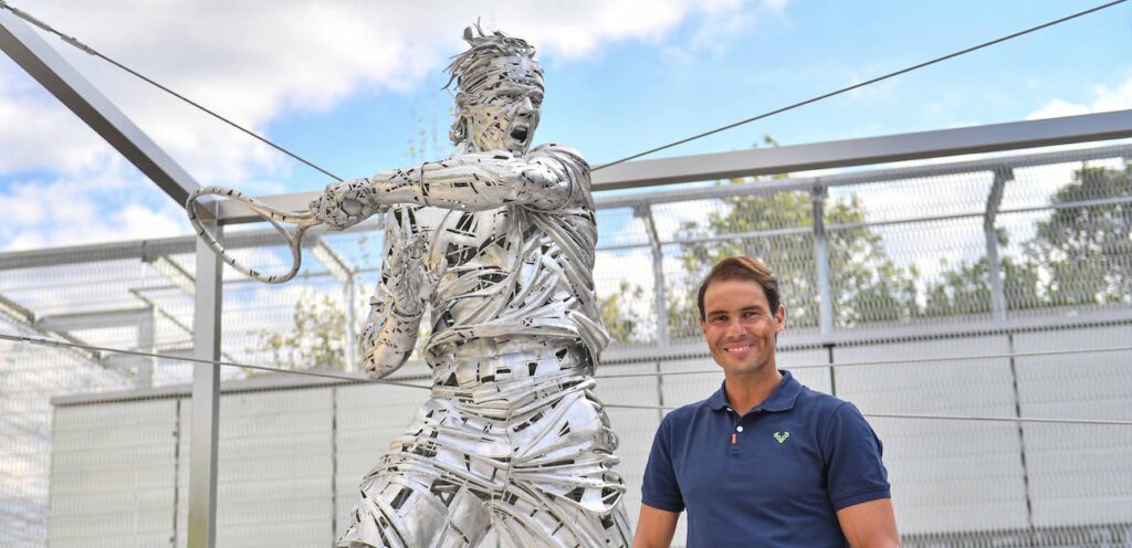 Rafael Nadal on Roland Garros statue: 'It's spectacular and it means a
