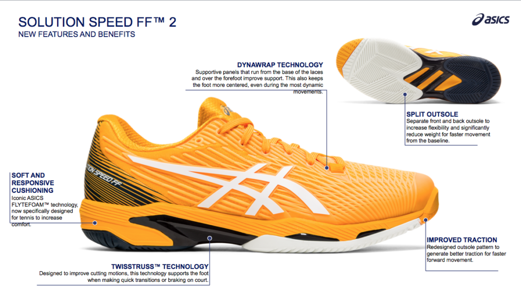 Asics solution speed ff test hot sale