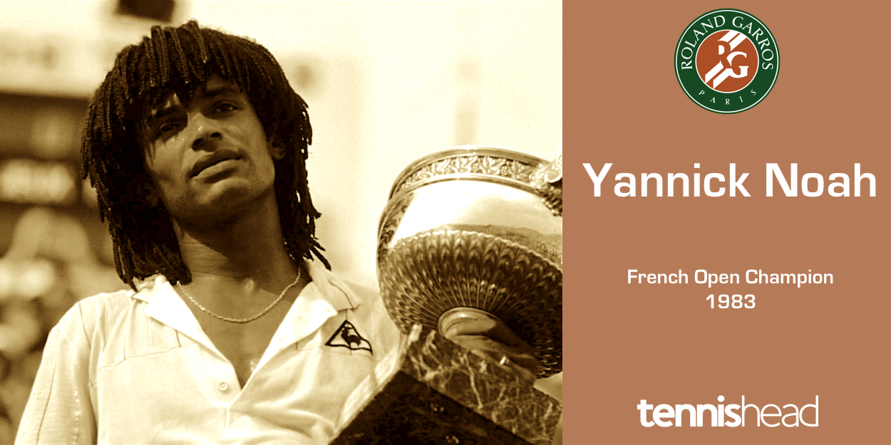 Roland Garros Royalty Yannick Noah 1983 French Open Champion