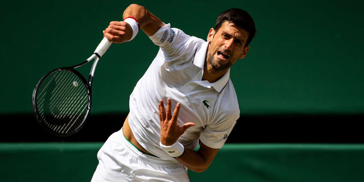 One Of My Best Serving Performances Reflects Novak Djokovic