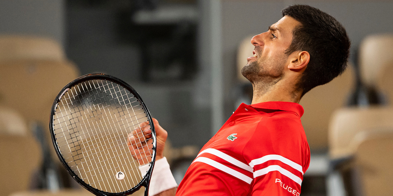 Novak Djokovic French Open 2021