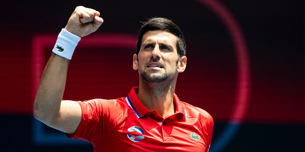 Novak Djokovic ATP Cup 2021