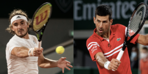 Djokovic Tsitsipas French Open 2021