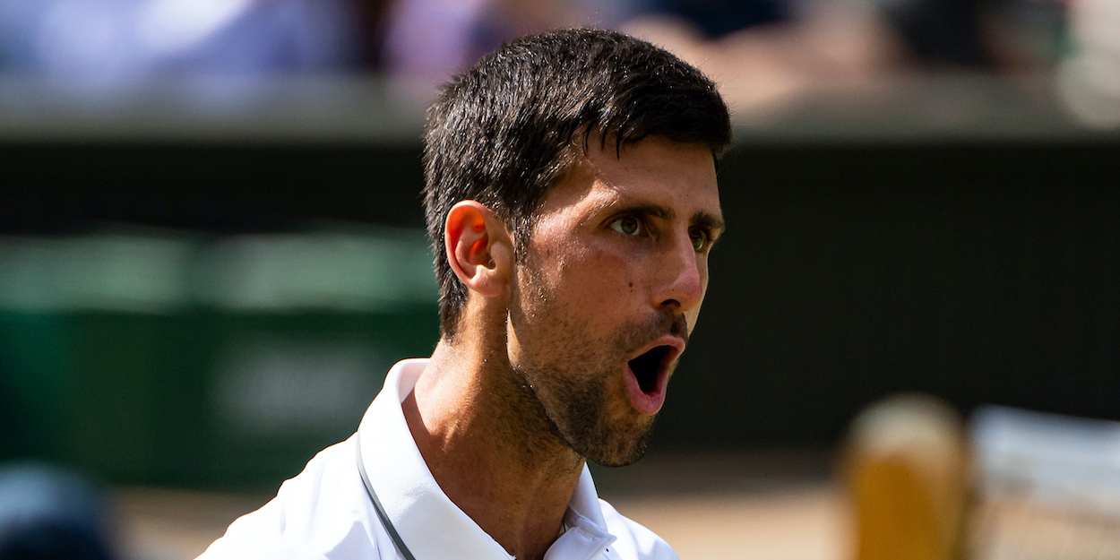 Novak Djokovic Wimbledon 2019