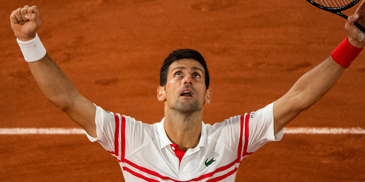 Novak Djokovic French Open 2021