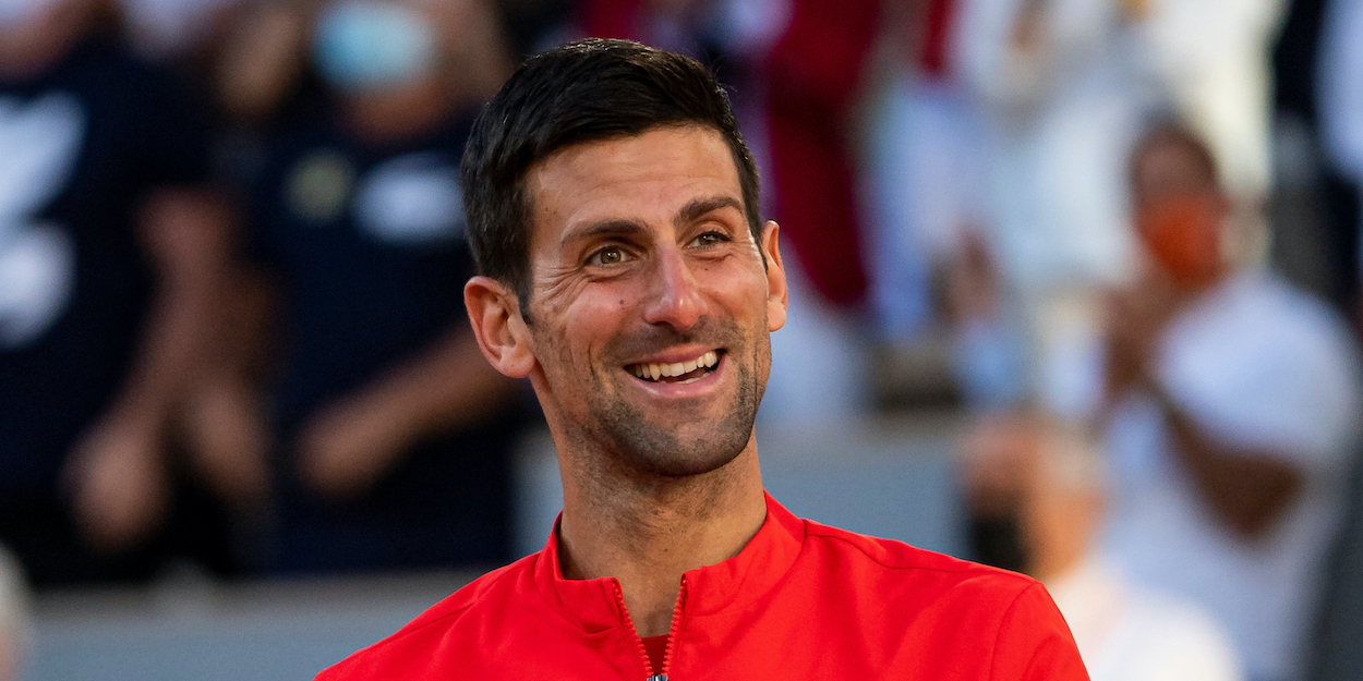 Novak Djokovic French Open 2021